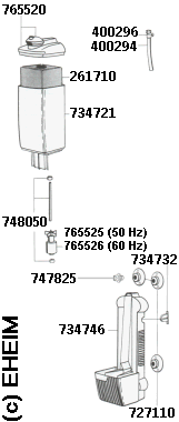 EHEIM Internal filter 2010