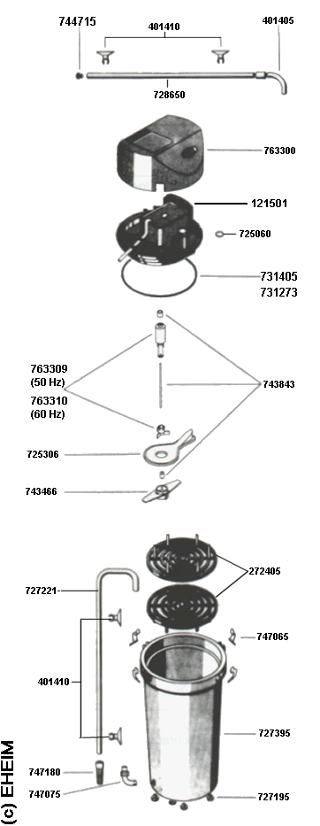 EHEIM External filter 2215, 2315