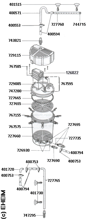 EHEIM Außenfilter 2260