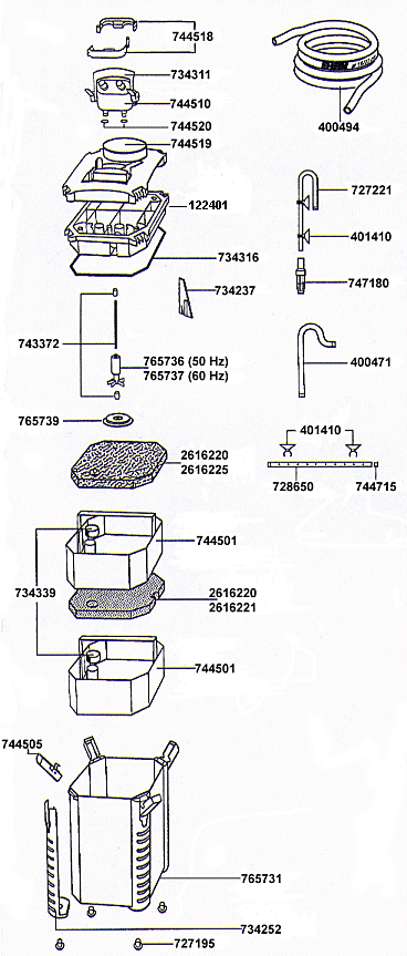 EHEIM External Filter eXperience 250