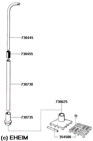 EHEIM Undergravel filter suction prinziple