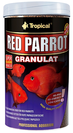 Tropical Red Parrot Granulat