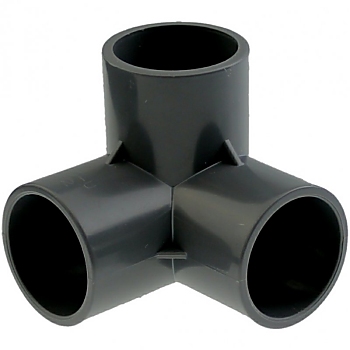 PVC Elbow 90° 3 Way