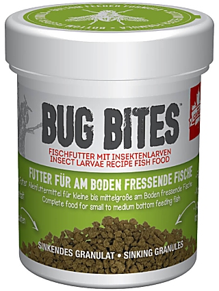 Fluval Bug Bites Bottom Feeder Granules S-M