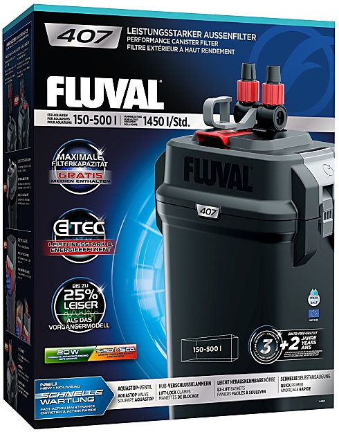 Fluval 407 External Aquarium Filter