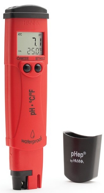 HANNA pHep 4 pH/°C Tester -water resistant-