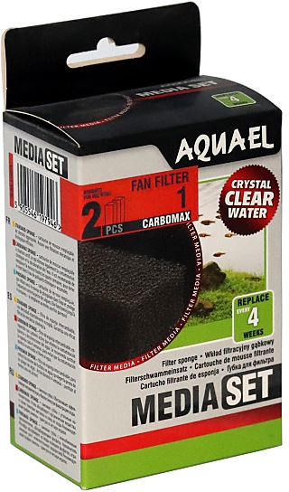 AQUAEL Filter Cartridge FAN Carbomax