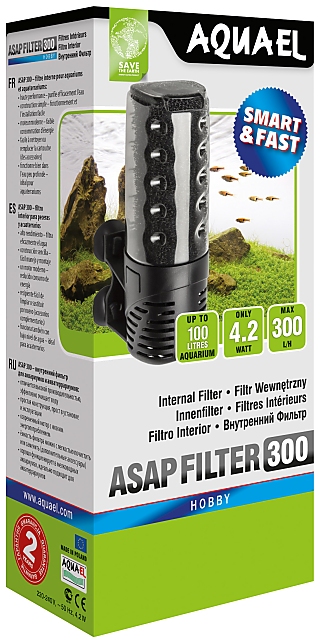 AQUAEL ASAP Filter 300 Internal Filter