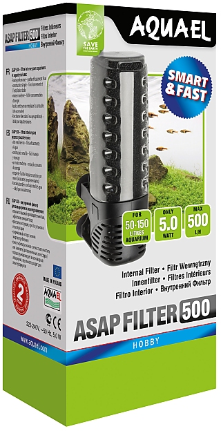 AQUAEL ASAP Filter 500 Internal Filter